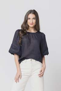 Fateful puff sleeve top
