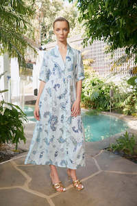 Dresses: Tilda Woodstock ankle dress