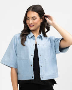 Jackets: SS Boxy Shacket