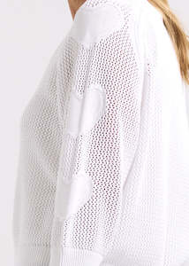 Knitwear Cardis: Hearts on my Sleeve top