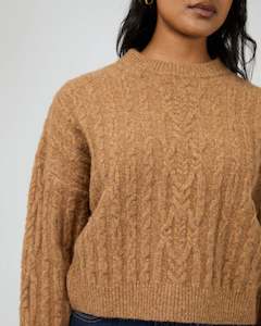 Knitwear Cardis: Margaux Cable Knit