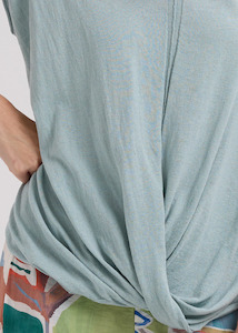 Linen Drape Top