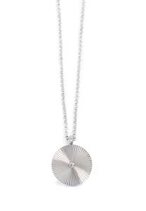 Accessories: Necklace, pure steel, sun pendant