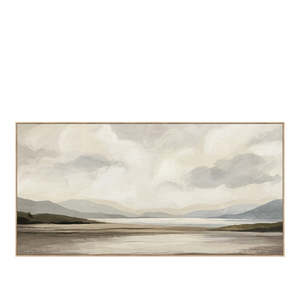 Home Gifts: Tarn, hand embellished framed canvas
