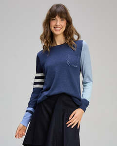 Knitwear Cardis: Pocket Detail Jumper