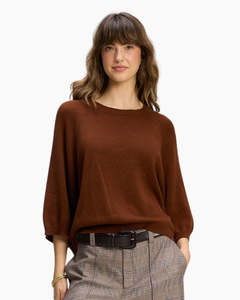 Knitwear Cardis: Boxy Crew Essential