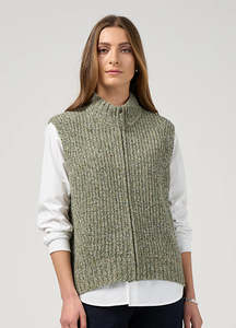 Knitwear Cardis: Campfire Vest