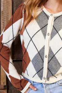 Tuesday: Diamond Cardi