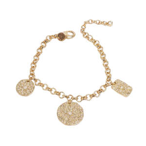 Accessories: Bracelet, solstice, gold charms
