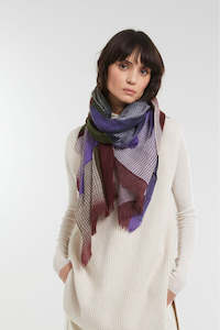Accessories: Khaki Optique Scarf