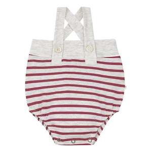 1 In The Family: Raphael Red Romper