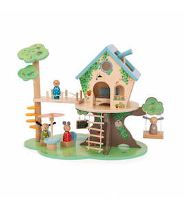 Activity Toys: La Grande Famille Wooden Tree House