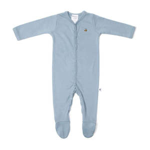 Merino Babygrow - Sky Blue