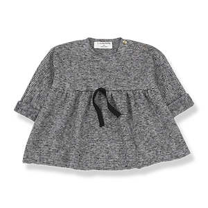 Sora Striped Black and White Dress