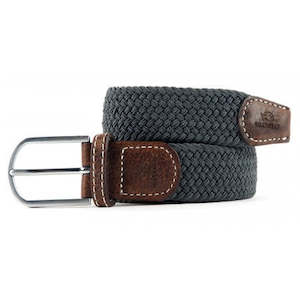 Belts: Braided Belt - Flannel Grey