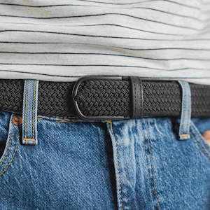 Braided Belt - All Black
