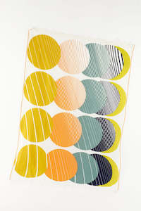 Beach Towels: Ambre Cinetique Beach Towel