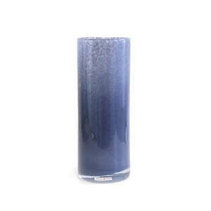 By Designer Glassware: Cylinder Vase 30/15 - Chicory
