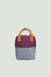 Kids Backpacks: Kids Small Backpack - Purple Tights + Badminton Blue