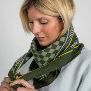 By Designer Mens: Billy Belt Caroline Wool Scarf