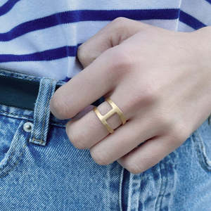 Susi Cala: A Kind of Magic Ring Gold Plated Stirling Silver