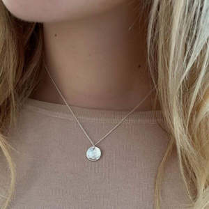 Moon Pendant Silver
