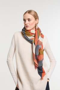 Orange Roux Alchimie Scarf