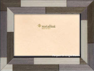 By Designer Homeware: Parquet Grigio Bianco Frame