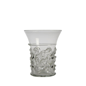 By Designer Glassware: KL110 Vase Small Clear