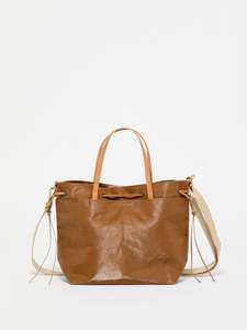 Emy Linen Tote Bag -Havana