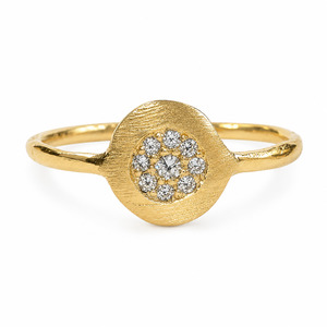 All Stock Collection: Galet Medallion Ring