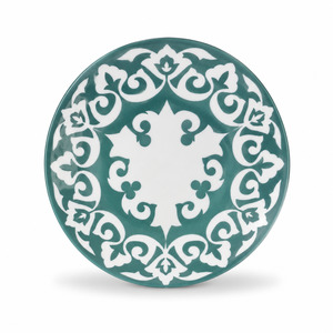 Samarkand Large Plate Blue Grey