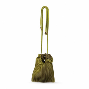 Multitudes: Woodbine Pleated Pouch Bag