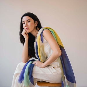 Skandal: Blue Bubble Scarf