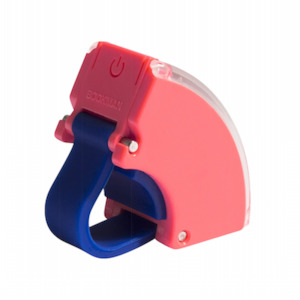 Products: Bookman Curve Front Light - Neon Coral Pink/Dark Blue