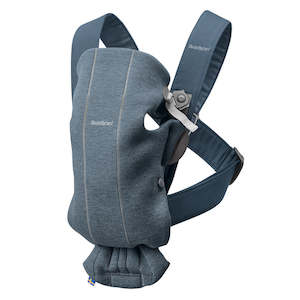 Babybjorn: Baby Carrier Mini 3D Jersey - Dove Blue