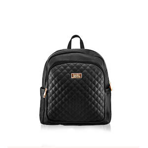 Isoki: Mini Marlo Backpack Nappy Bag - Ebony