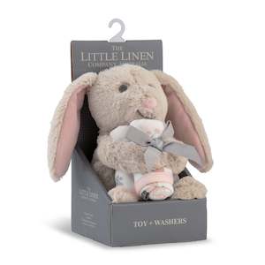 Baby Body Care: Plush Toy & Washers - Harvest Bunny