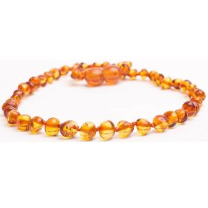 Baby Body Care: Amber Bead Necklace - Natural