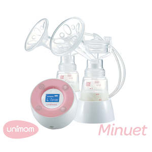 Unimom: Double Rechargeable Breast Pump - Minuet