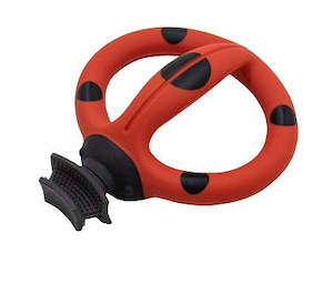 Mombella: Baby Teething Toothbrush - Ladybug