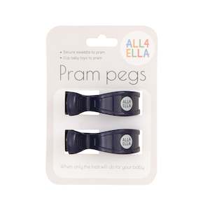 Baby Changing: Pram Peg 2pk - Navy