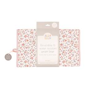 Baby Changing: Universal Pram Liner - Floral Bouquet