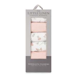 Towelling Washer 6pk - Harvest Bunny (Damaged Packaging)