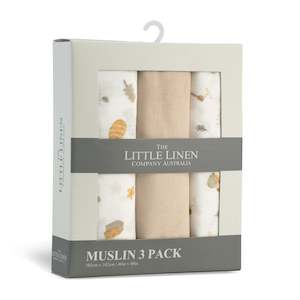 Muslin 3pk - Nectar Bear (Damaged Packging)
