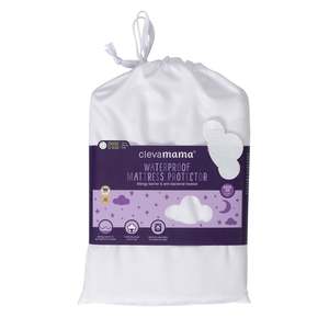 Cotton Waterproof Mattress Protector - Bedside Crib 83 x 46cm