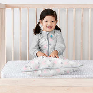 Sleep Bag Organic Warm 2.5 TOG - Sheep Pink