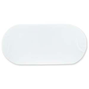 Bassinet Rounded Foam Mattress (88 x 48 x 4cm) - Fits Zummi By My Side Bedside Sleeper