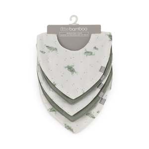 New: Muslin Bib 5pk - Turtle Bay