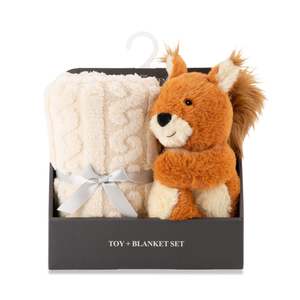 Little Linen: Plush Toy & Blanket - Bushland Squirrel